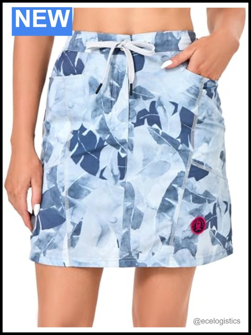 Women's Athletic Skort UPF 50+ Quick Dry Golf Tennis Skirt with Pockets